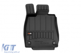 Specific rubber mats suitable for Lexus RC200 after 2014, 4-piece set, black color, with 24-month warranty-image-6222926