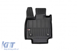 Specific rubber mats suitable for Lexus RX after 2022, 3-piece set, black color, with 24-month warranty-image-6223977