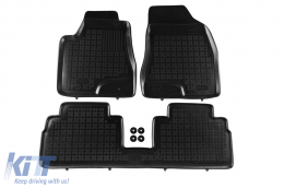 image-56-Specific rubber mats suitable for Lexus RX400X 2005-2009, 3-piece set, black color