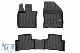 image-28-Specific rubber mats suitable for Lexus UX 250H after 2018, 3-piece set, black color, with 24-month warranty
