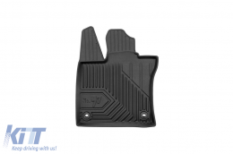 Specific rubber mats suitable for Lexus UX after 2018, 4-piece set, black color-image-6256962