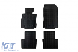 image-9-Specific rubber mats suitable for Mazda 2, CX-3 after 2015, 4-piece set, black color