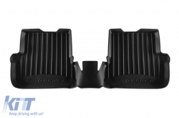 Specific rubber mats suitable for Mazda 3 2003-2010 from the Frogum 3D ProLine series, 3-piece set, black color, with 24-month warranty-image-6224146