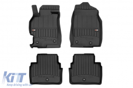 image-69-Specific rubber mats suitable for Mazda 6 II GH 2007-2012 from Frogum 3D ProLine series, 4-piece set, black color, with 24-month warranty