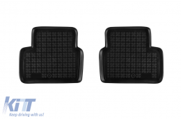 Specific rubber mats suitable for Mazda 6 wagon 2013-2023, 4-piece set, black color-image-6214426