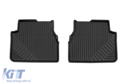 Specific rubber mats suitable for Mazda 6 2002-2008, 4-piece set, black color from Frogum No. 77 series-image-6226788