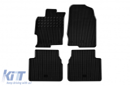 image-47-Specific rubber mats suitable for Mazda 6 2002-2012, 4-piece set, black color