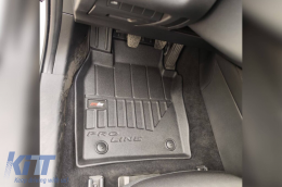 Specific rubber mats suitable for Mazda CX-30 after 2019, 4-piece set, black color, with 24-month warranty-image-6222397