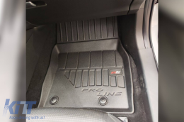 Specific rubber mats suitable for Mazda CX-30 after 2019, 4-piece set, black color, with 24-month warranty-image-6222398