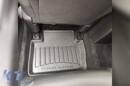 Specific rubber mats suitable for Mazda CX-30 after 2019, 4-piece set, black color, with 24-month warranty-image-6222400