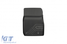 Specific rubber mats suitable for Mazda CX-3 after 2015, 4-piece set, black color-image-6226802