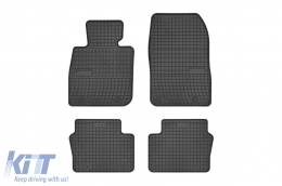 Specific rubber mats suitable for Mazda CX-3 after 2015, 4-piece set, black color - ABFMM6019430
