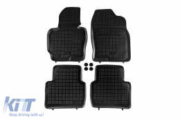 image-52-Specific rubber mats suitable for Mazda CX-5 2012-2017, 4-piece set, black color