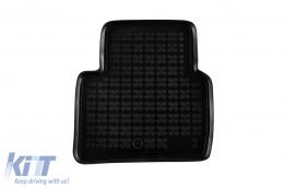 Specific rubber mats suitable for Mazda CX-5 after 2017, 4-piece set, black color-image-6214453