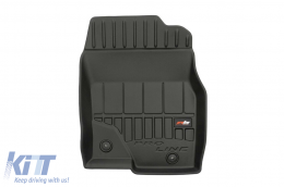 Specific rubber mats suitable for Mazda CX-5 2012-2017, 4-piece set, black color, with 24-month warranty from Frogum 3D ProLine series.-image-6222471