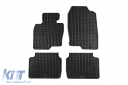 Specific rubber mats suitable for Mazda CX-5 after 2017, 4-piece set, black color - ABFMM6018941