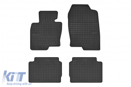 Specific rubber mats suitable for Mazda CX-5 after 2017, 4-piece set, black color - ABFMM6019203