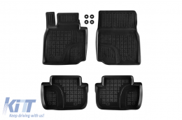 image-67-Specific rubber mats suitable for Mazda MX-30 EV version after 2020, 4-piece set, black color