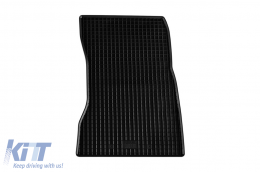 Specific rubber mats suitable for Mercedes A class W177, W177 Hybrid, B class W247 after 2019, CLA C118, GLA H247 after 2020, 4-piece set, black color-image-6229111