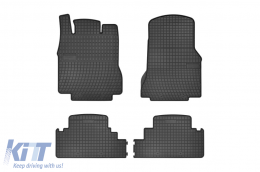 Specific rubber mats suitable for Mercedes A class W168 1997-2004, 4-piece set, black color from Frogum El Toro series - ABFMM6019410
