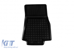 Specific rubber mats suitable for Mercedes B class W245 2005-2011, 4-piece set, black color-image-6215688