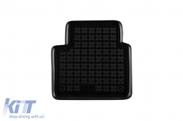 Specific rubber mats suitable for Mercedes B class W245 2005-2011, 4-piece set, black color-image-6215689