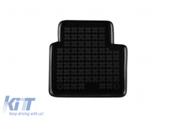 Specific rubber mats suitable for Mercedes B class W245 2005-2011, 4-piece set, black color-image-6215690
