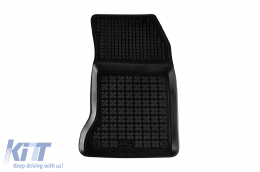 Specific rubber mats suitable for Mercedes B class W246 2011-2018, 4-piece set, black color-image-6215765