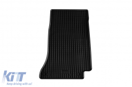 Specific rubber mats suitable for Mercedes C class W205, S205 2014-2020, 4-piece set, black color-image-6228840