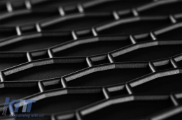 Specific rubber mats suitable for Mercedes C class W206, W206-is after 2021, 4-piece set, black color-image-6229330