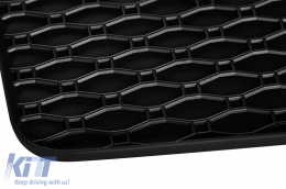 Specific rubber mats suitable for Mercedes C class W206, W206-is after 2021, 4-piece set, black color-image-6229332