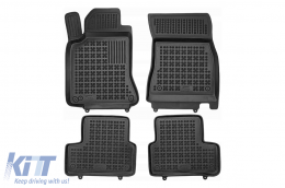 image-54-Specific rubber mats suitable for Mercedes CLA C118 Shooting Brake after 2019, 4-piece set, black color