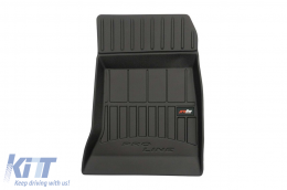 Specific rubber mats suitable for Mercedes CLA C117 2013-2018, 4-piece set, black color, with 24-month warranty-image-6221868