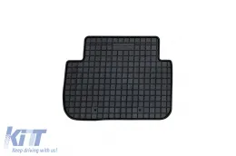 Specific rubber mats suitable for Mercedes CLK C209 2002-2009, 4-piece set, black color from Frogum El Toro series-image-6230630