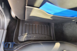 Specific rubber mats suitable for Mercedes CLS C218 coupe, X218 Shooting brake 2010-2018, 4-piece set, black color, with 24-month warranty-image-6221268