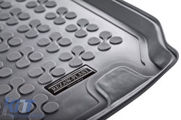 Specific rubber mats suitable for Mercedes E class W212 2009-2016, 4-piece set, grey color-image-6215717