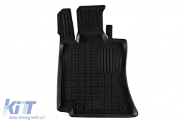 Specific rubber mats suitable for Mercedes E class W214 after 2023, 4-piece set, black color-image-6215881