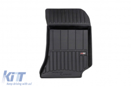 Specific rubber mats suitable for Mercedes E class W212 2009-2016, 4-piece set, black color, with 24-month warranty-image-6223914