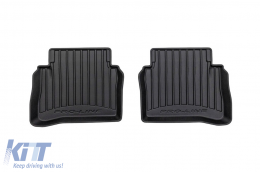 Specific rubber mats suitable for Mercedes E class W212 2009-2016, 4-piece set, black color, with 24-month warranty-image-6223915