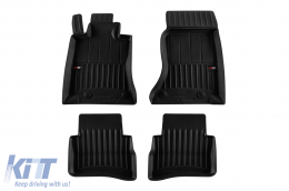 image-52-Specific rubber mats suitable for Mercedes E class W214 sedan, S214 wagon after 2023, 4-piece set, black color, with 24-month warranty