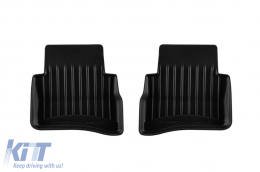 Specific rubber mats suitable for Mercedes E class W214 sedan, S214 wagon after 2023, 4-piece set, black color, with 24-month warranty-image-6224034