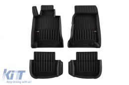 image-55-Specific rubber mats suitable for Mercedes E class C238 coupe 2017-2023, 4-piece set, black color, with 24-month warranty