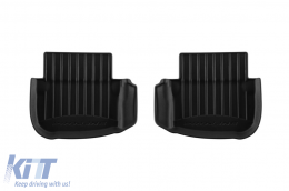 Specific rubber mats suitable for Mercedes E class C238 coupe 2017-2023, 4-piece set, black color, with 24-month warranty-image-6224052