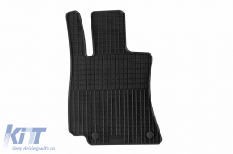 Specific rubber mats suitable for Mercedes E class W214 sedan, S214 wagon after 2023, 4-piece set, black color-image-6226073