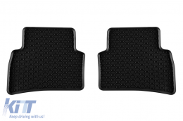 Specific rubber mats suitable for Mercedes E class W214 after 2023, 4-piece set, black color-image-6229817