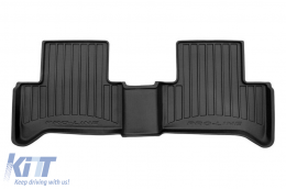 Specific rubber mats suitable for Mercedes EQA after 2021, 3-piece set, black color, with 24-month warranty-image-6223301