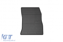 Specific rubber mats suitable for Mercedes EQB X243 after 2021, 4-piece set, black color-image-6231147