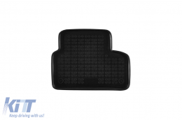 Specific rubber mats suitable for Mercedes GLA all models, GLB after 2019, 4-piece set, black color-image-6215824