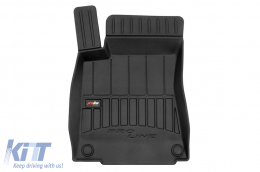 Specific rubber mats suitable for Mercedes GLB X247 after 2019, 4-piece set, black color, with 24-month warranty-image-6222859