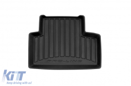 Specific rubber mats suitable for Mercedes GLB X247 after 2019, 4-piece set, black color, with 24-month warranty-image-6222862
